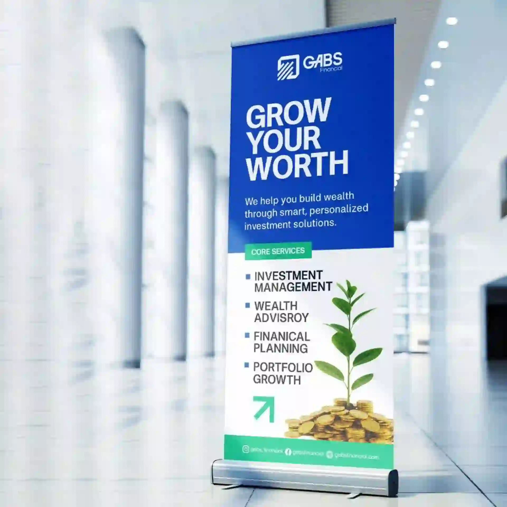 Roll-up standee and banner printing Kochi - exhibition displays, trade show graphics, flex printing