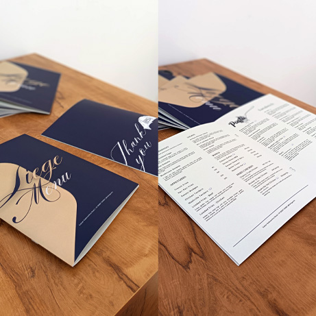 Menu Card Sample