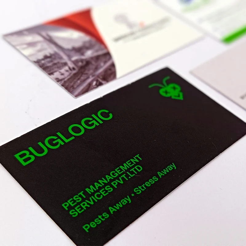 Professional business card printing Kochi - custom design, high quality paper, fast delivery